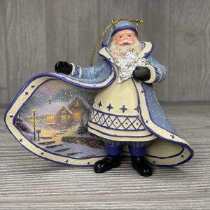 Ashton drake old world Santas Thomas Kinkade starry winter night Santa ornament